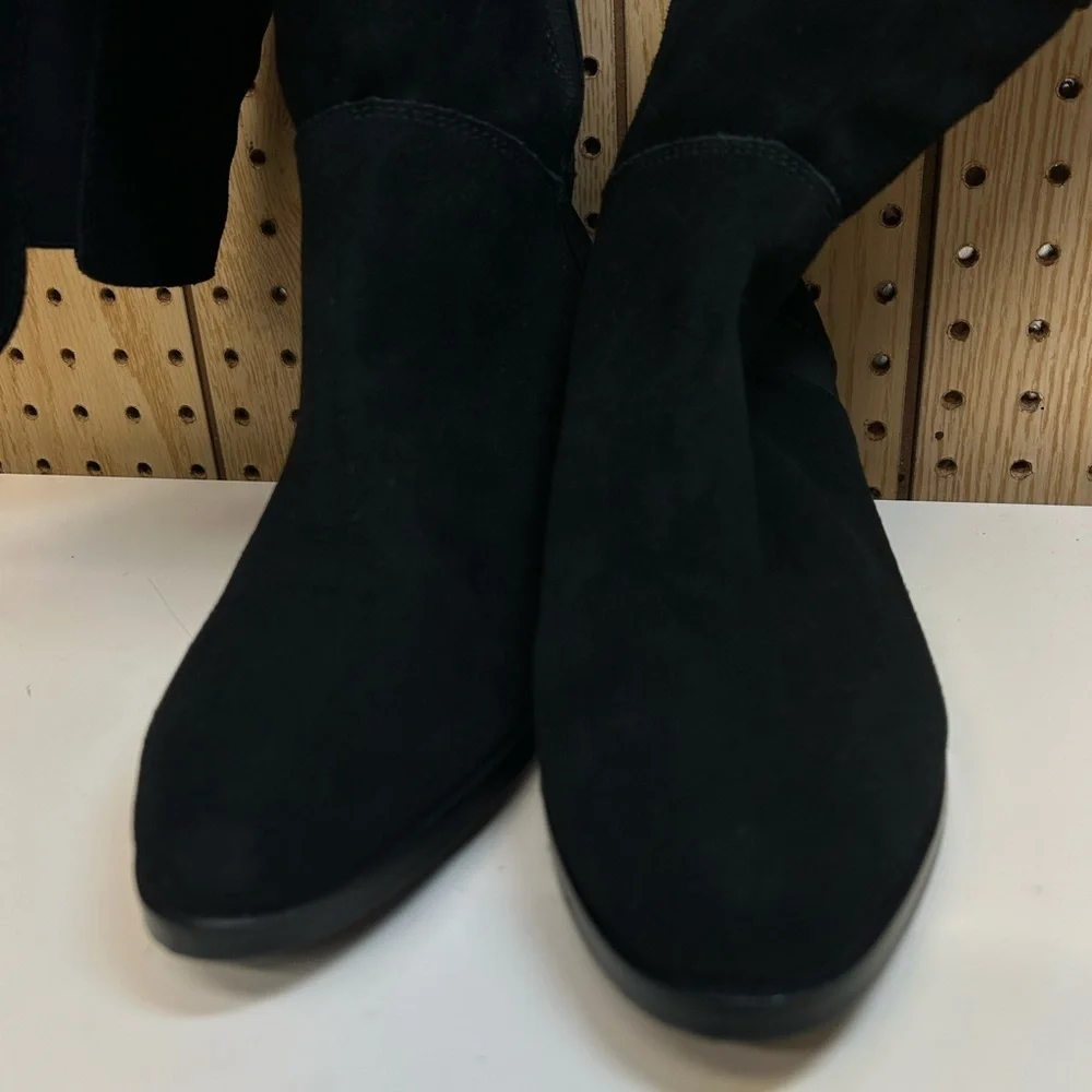 Steve Madden Giselle Black Over the Knee Boots